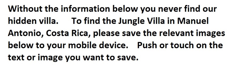 Location Jungle Villa, Manuel Antonio, Costa Rica